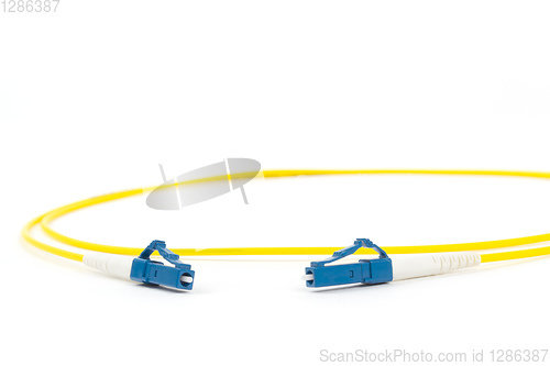 Image of fiber optic single mode hybrid patch cord