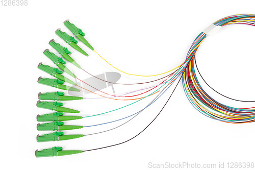 Image of fiber optic single mode hybrid patch cord