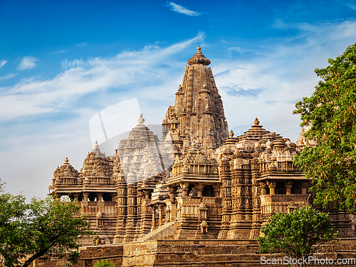 Image of Famous temples of Khajuraho