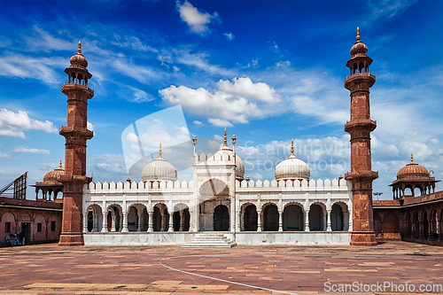Image of Moti Masjid Pearl Mosque, Bhopal, India