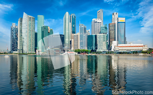 Image of Modern city skyline