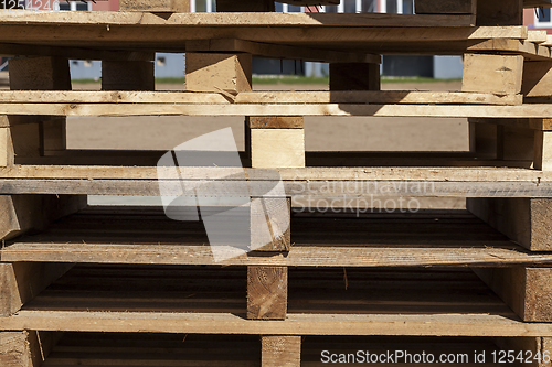 Image of wooden pallets