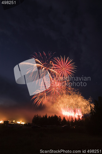 Image of Active fireworks