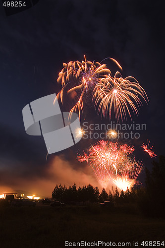 Image of Fireworks display