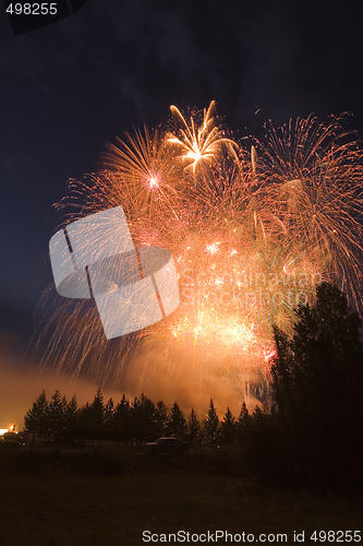 Image of Large fireworks