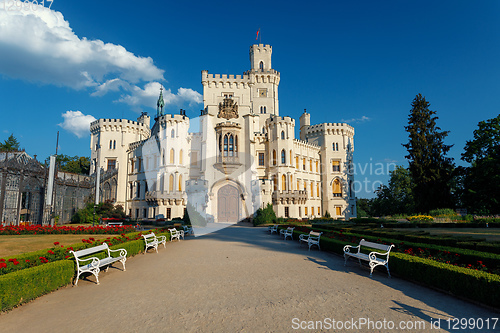 Image of Czech Republic castle Hluboka nad Vltavou