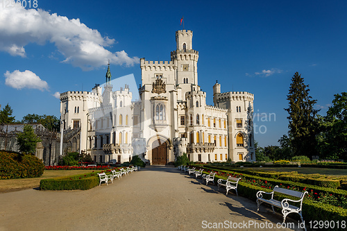 Image of Czech Republic castle Hluboka nad Vltavou