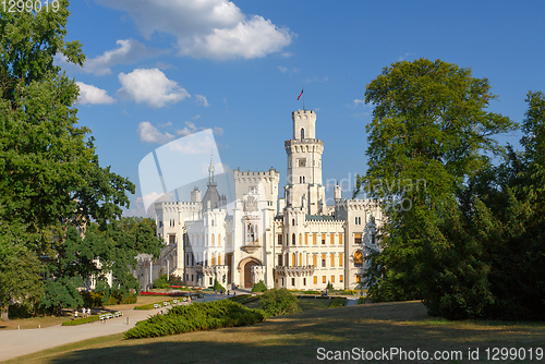 Image of Czech Republic castle Hluboka nad Vltavou