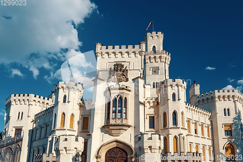 Image of Czech Republic castle Hluboka nad Vltavou