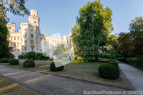 Image of Czech Republic castle Hluboka nad Vltavou