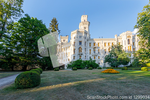 Image of Czech Republic castle Hluboka nad Vltavou