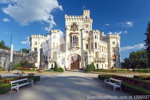 Image of Czech Republic castle Hluboka nad Vltavou