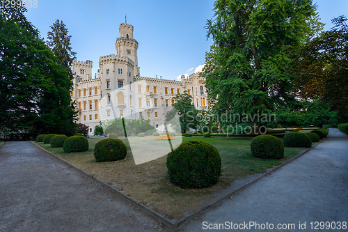 Image of Czech Republic castle Hluboka nad Vltavou