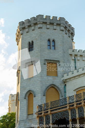 Image of Czech Republic castle Hluboka nad Vltavou