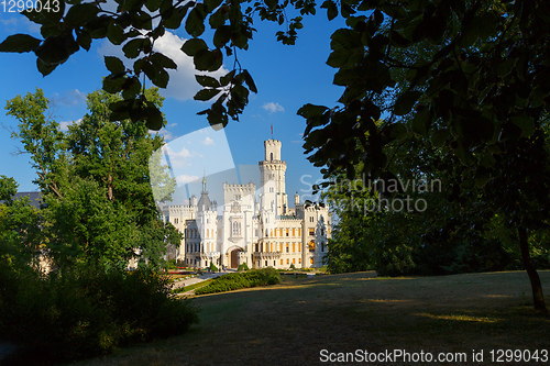 Image of Czech Republic castle Hluboka nad Vltavou