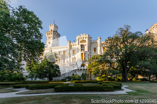 Image of Czech Republic castle Hluboka nad Vltavou