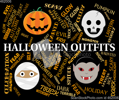 Image of Halloween Outfits Shows Trick Or Treat Clothes