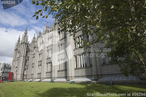 Image of Marshall's College in Aberdeen, UK