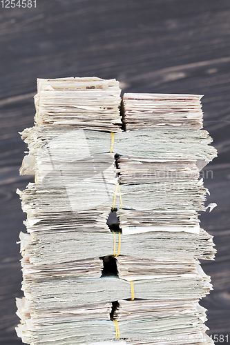 Image of a lot of paper cash