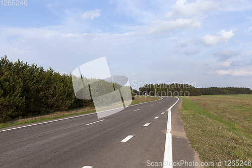 Image of asphalt road