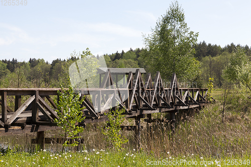 Image of wooden bridge