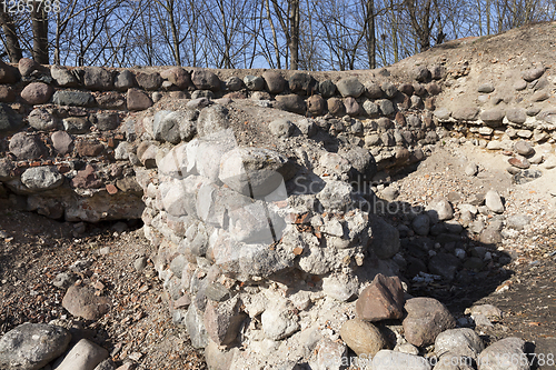 Image of ruins abandoned fortress