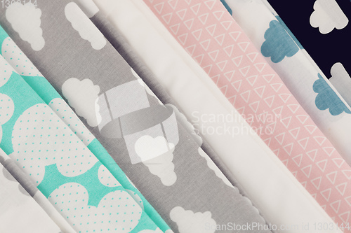 Image of cotton fabric material background