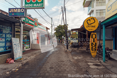 Image of Streets of Kuta, bali Indonesia