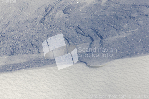 Image of Deep snow drifts