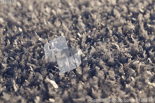 Image of Snowy background, winter