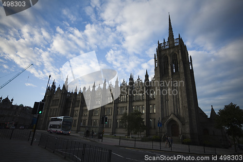 Image of Marshall College in Aberdeen, Scotland, UK