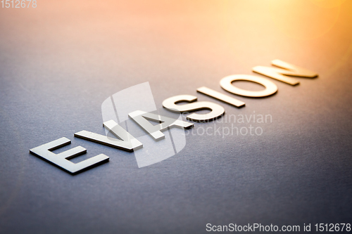 Image of Word evasion written with white solid letters