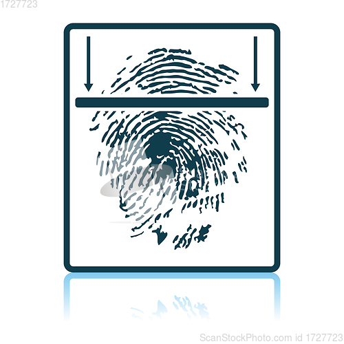 Image of Fingerprint Scan Icon