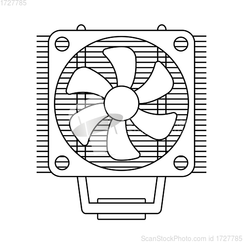 Image of CPU Fan Icon