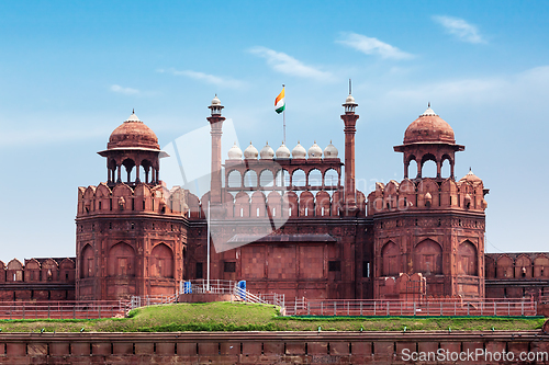 Image of Red Fort (Lal Qila). Delhi, India