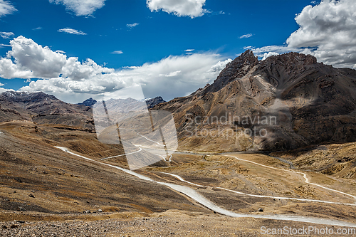 Image of Manali-Leh road in Himalayas