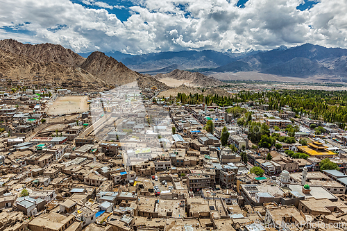 Image of Aerial view of Leh