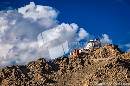 Image of Namgyal Tsem gompa and fort. Leh, Ladakh