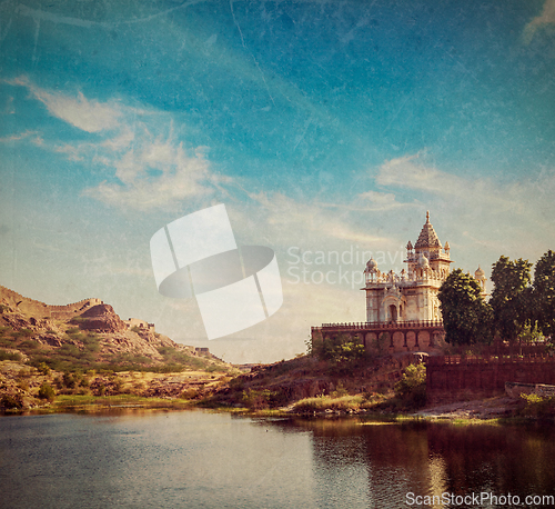 Image of Jaswanth Thada mausoleum, Jodhpur, Rajasthan, India