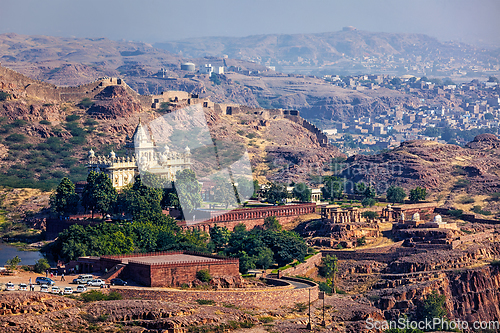 Image of Jaswanth Thada mausoleum, Rajasthan, India