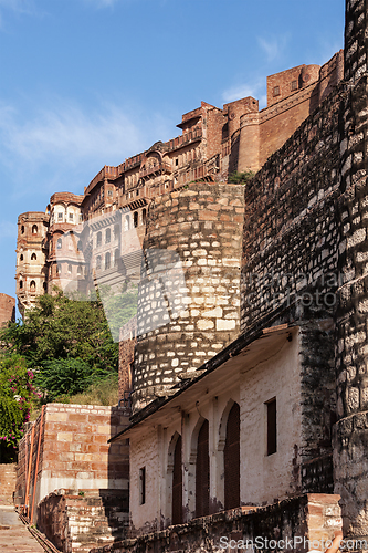 Image of Mehrangarh fort. Jodhpur, India