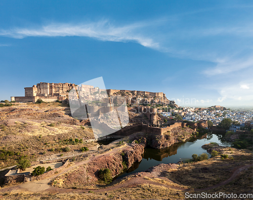 Image of Mehrangarh Fort, Jodhpur, Rajasthan, India