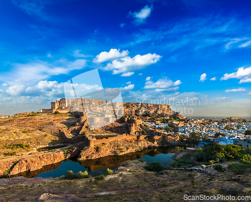 Image of Mehrangarh Fort, Jodhpur, Rajasthan, India