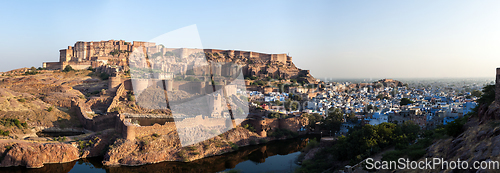 Image of Mehrangarh Fort, Jodhpur, Rajasthan, India