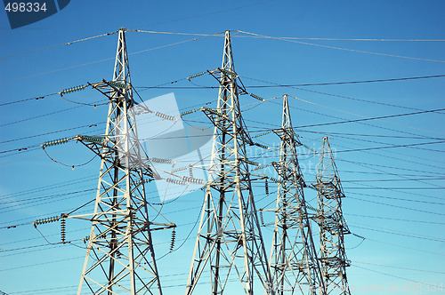 Image of electric powerlines