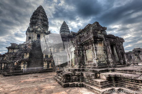 Image of Angkor Wat - famous landmark of Cambodia