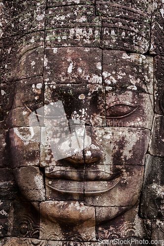 Image of Face of Bayon temple, Angkor, Cambodia