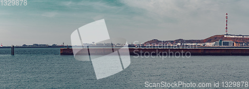 Image of helgoland city harbor, Germany