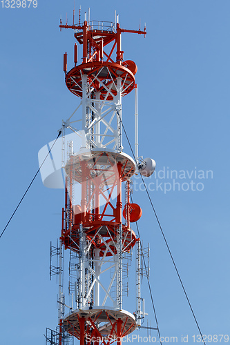 Image of Radio tower on the island