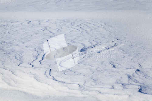 Image of Snowdrifts of snow